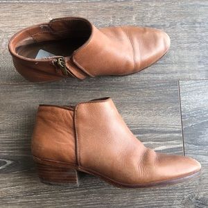 Sam Edelman brown leather boots